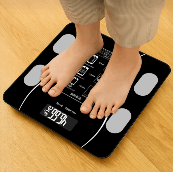 Balanza Digital Inteligente Bluetooth Personal 180kg Ledstar - Imagen 3