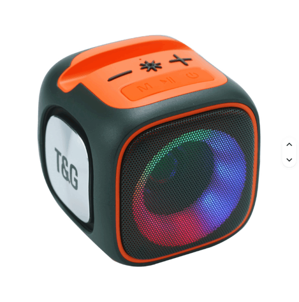 Parlante Tyg Portátil Con Bluetooth, Manos Libre, Fm, SD y Luz Led