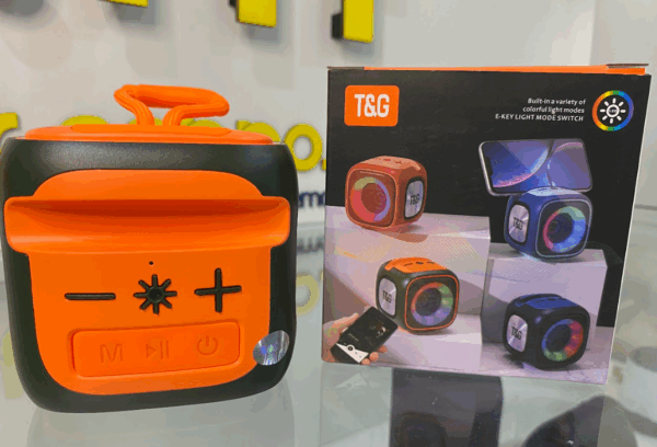 Parlante Tyg Portátil Con Bluetooth, Manos Libre, Fm, SD y Luz Led - Imagen 3